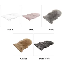 Моющийся пушистый коврик из овечьей кожи супер мягкие коврики на пол для спальни из искусственной шерсти ковры для гостиной украшения дома