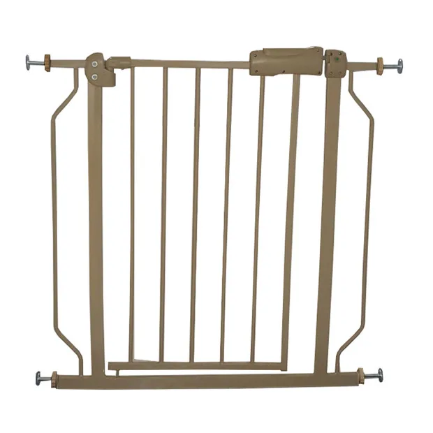 

Safety Metal Walk-Thru Gate,Fits Spaces between 24.0" and 26.37"golden