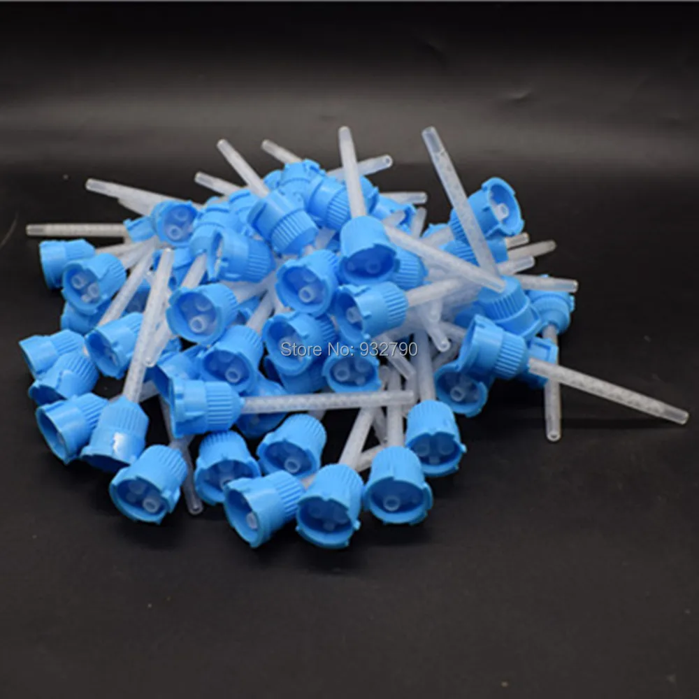 

50pcs 1:1 Resin Static Mixer Mixing Nozzles Epoxy Resin Dispenser for Duo Pack Epoxies