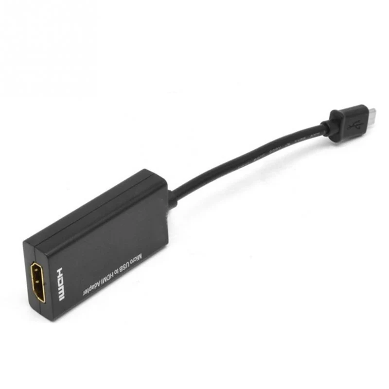 Micro USB A HDMI HD Cavo Adattatore Maschio A Femmina 1080 P HD HDMI Audio Video Cavo MHL Converter