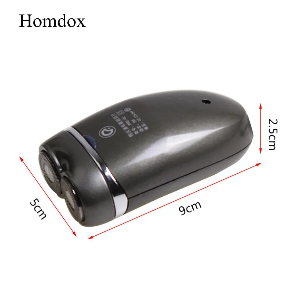 

electric shaver Portable Car Electric Double Cutter Head Travel Shaver for Men Rechargeable Razor for Men Shaving Machine