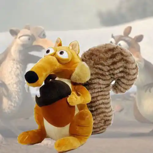 ice age scrat plush