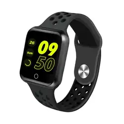 ALLOYSEED 1,3 "Bluetooth Смарт часы браслет IP67 Водонепроницаемый сердечного ритма крови Давление монитор Спорт браслет для IOS Android