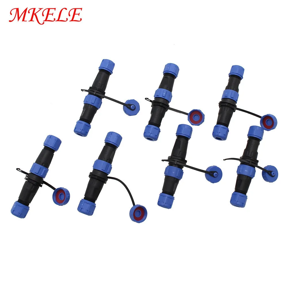 

IP68 SD/SP13 Aviation Waterproof Connectors Male And Female 13MM Butt Connector 2/3/4/5/6/7/9 Pin Aeronautical Plug And Socket