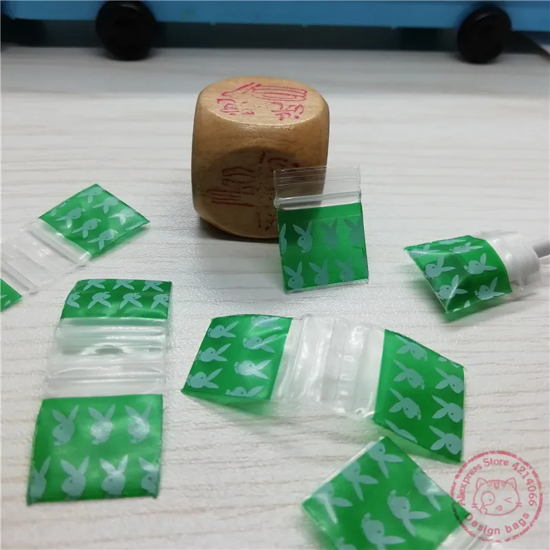 5858 Zipper Tiny Plastic bags 100 Ziplock Baggies Play boy Bunny Design  Resealable Polythene Grip Seal Bags 05 - AliExpress