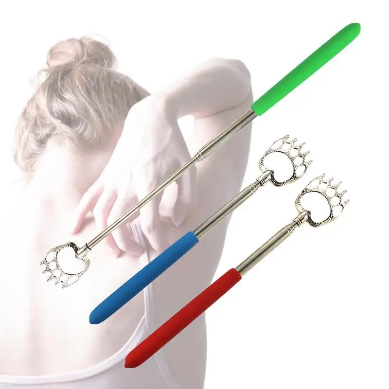 Back Scratcher Massage Tools Extendable Portable Telescopic Scratching Massager Convenient Claw