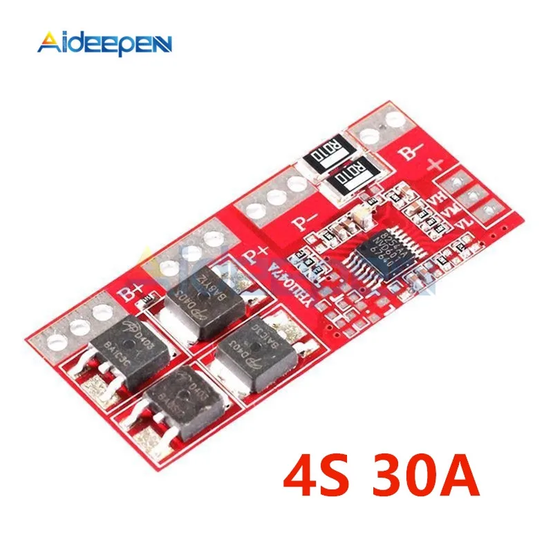 Защитная плата для литий ионных аккумуляторов 1S 2S 3S 2 5A 6A 8A 10A 18650 3 7 В PCB