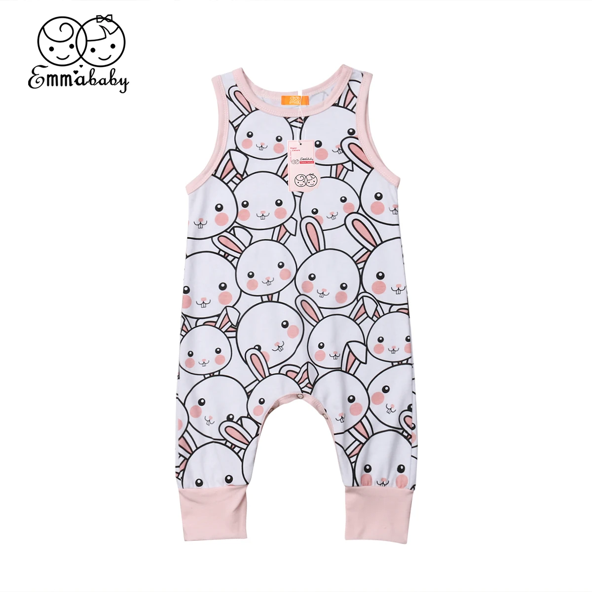 Newborn Children Girl Romper Jumpsuit Harem Pants Sunsuit Outfits Clothes
