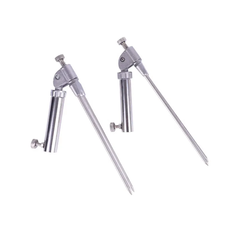 

Bobing Rotate Fishing Rod Fish Stand Adjustable Bracket Stainless Steel Holder Insert Seat Outdoor S/L Fishing Rod Accessories