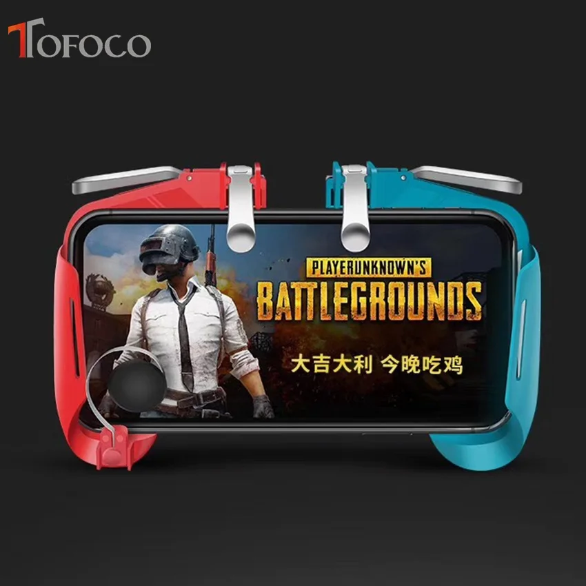 AK16 Pubg Controller Gamepad Pubg Mobile for Phone L1R1 Grip with Joystick/Trigger L1r1 Pubg Fire Buttons for iPhone Android IOS