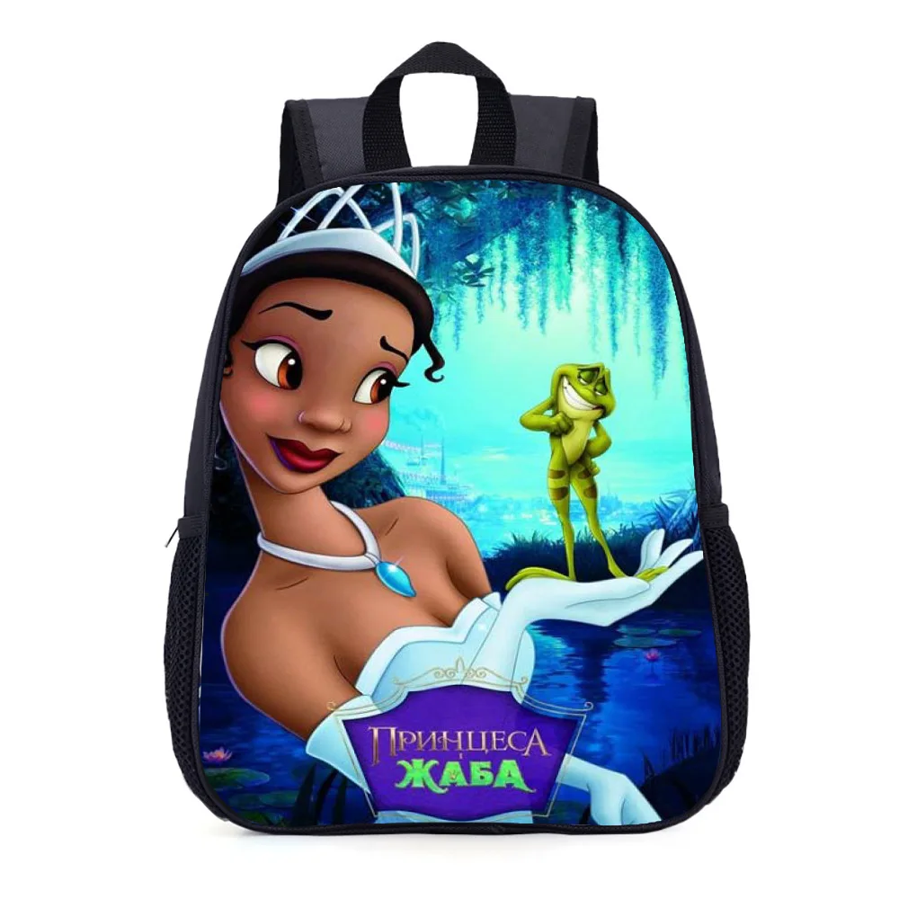 

Kindergarten Children A Bag Cartoon Princess And Frog Boy Girl Both Shoulders Package Determine Formulate Do