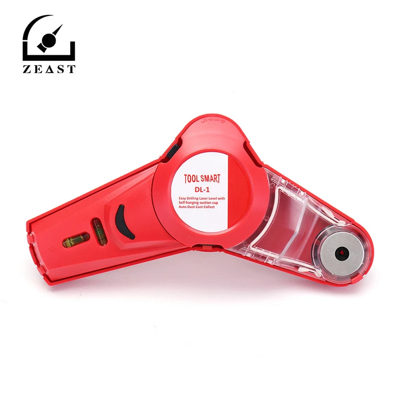 

Durable 650nm Laser Level Tools Infrared Laser Level Locator Easy Drilling Dust Collector With Self-hanging Suction Cup