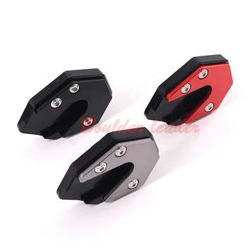 

CNC Aluminum Motorcycle Kickstand Side Stand Extension Pad Plate Cover For Suzuki GW250 Inazuma 2011-2015 GSX250 GSX250R DL250