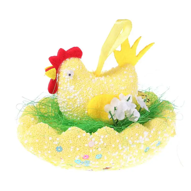 

Easter Foam Henroost Ornaments Cute Hanging Chicken Pendants Decor Supplies for Home Shop Office