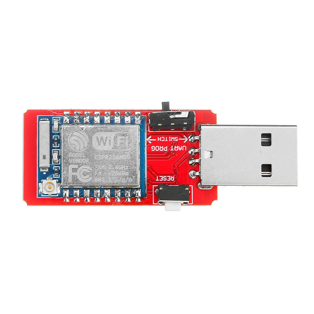 LEORY USB к ESP8266 ESP-07 модуль Wi-Fi Встроенная антенна 2,4G последовательный приемопередатчик для ESP-07 отладки прошивки программирования