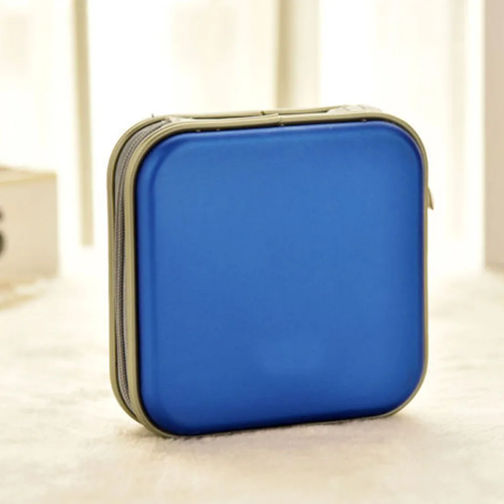 

40 Disc Portable Organizer Wallet Bag Water Resistant Plastic Case Box CD DVD