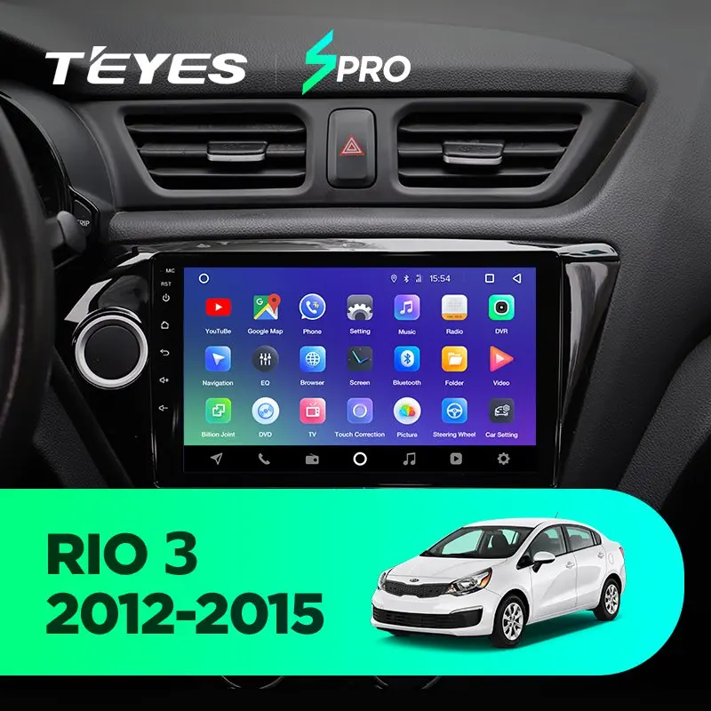 Flash Deal TEYES SPRO For KIA RIO 3 4 2011-2019 Car Radio Multimedia Video Player Navigation GPS Android 8.1 No 2din 2 din dvd 2