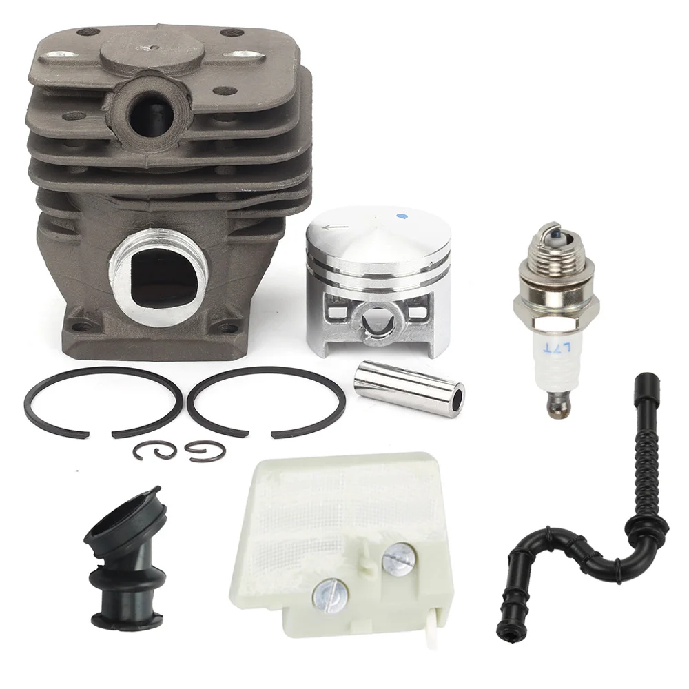 

42MM Cylinder&Piston Assembly Intake Manifold With Spark Plug For 024 MS240 #1121 020 1200 gasoline chainsaw spares motosierra