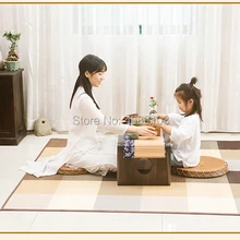 В японском стиле бамбуковое татами коврик Восточный дизайн Азиатский стиль дзен пол Йога матрас ковер для сна спальня волокна ковер