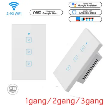 

Smart WIFI Light Switch Remote Alexa Google Home IFTTT Voice Control Smart Life Smart Remote Control