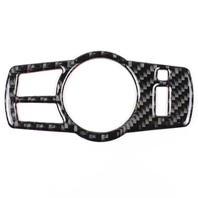 Для Bmw F10 F07 F01 F25 F26 подкладке из углеродного волокна переключатель фар кнопки