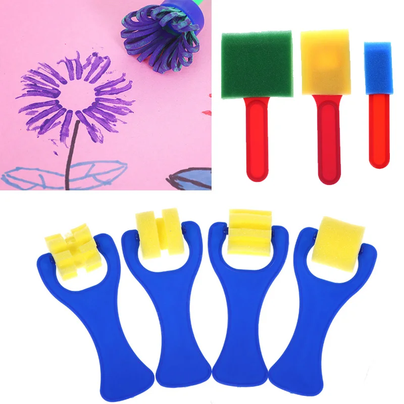 

Painting Supplies School Stationery Supplies Drawing Toys Graffiti Art Drawing Plastic Handle Painting Graffiti Toys