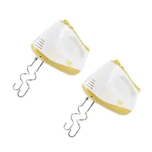 300 Вт Электрический взбиватель яиц из нержавеющей стали ручной мини-блендер двойной взбивать яйца миксер тесто кухонные принадлежности для выпечки