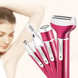 Устройство для удаления волос USB электрическая нержавеющая сталь Нос волосы брови для подмышек, для ног частная часть для женщин волосы