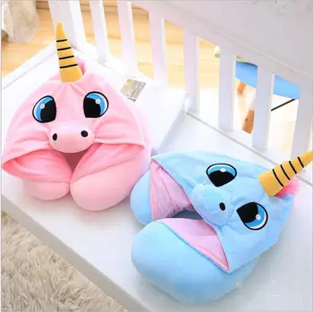 

Hot 2018 Fashion Travel Portable Neck Pillow Memory Foam Soft U Shaped Car Airplane Head Rest Support Pad Neck Massage