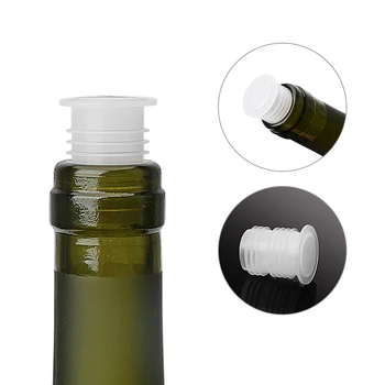 

10 piece/set Plastic Glass Bottle Save Plug Red Wine Bottle Stopper Kitchen Accessories Wine Bottle Cap Stopper Bar Tool Barware