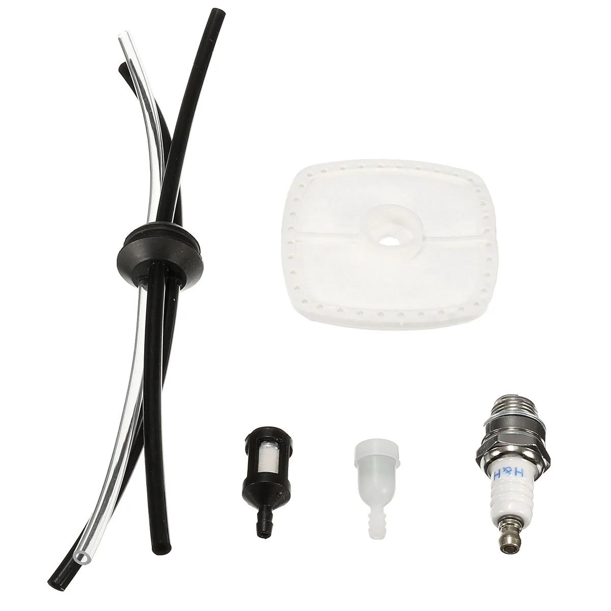 

Air Fuel Oil Filter Hose SparkPlug Service Kit For ECHO SRM2100 SRM 2400 SRM230