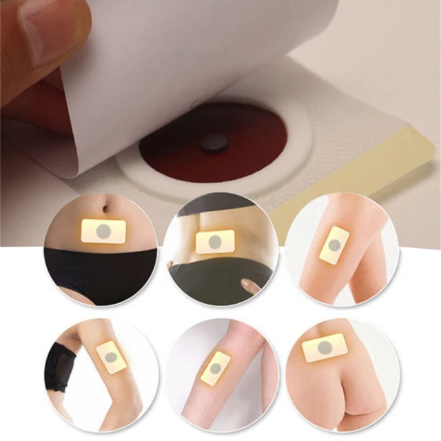10/30pcs Pro Magnetic Abdominal Slimming Belly Button Patch for Body Slimming and Weight Loss Belly Button Stickers with Box 3