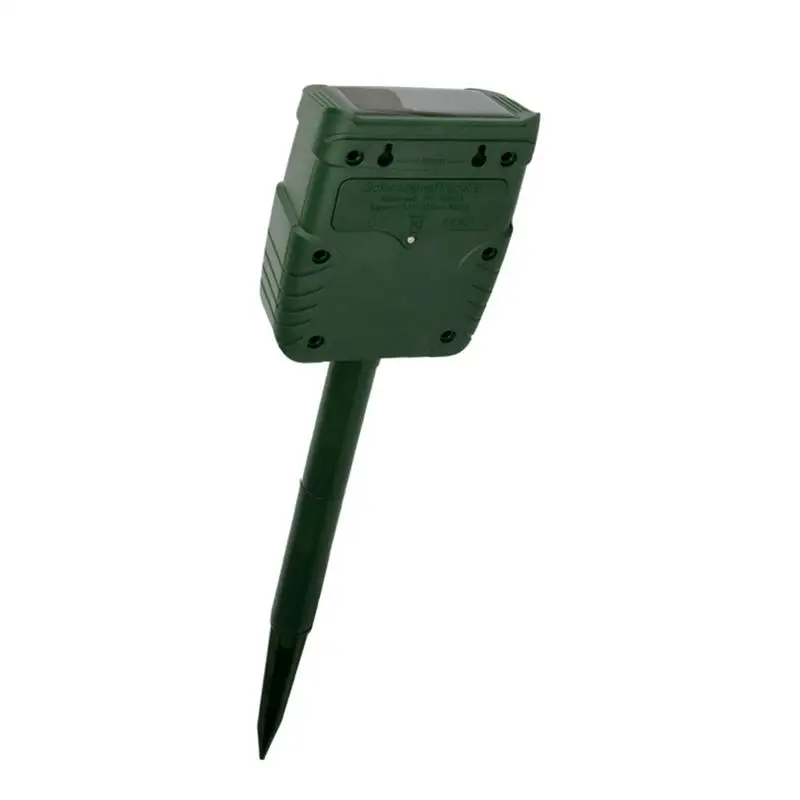 

Cat Dog Repellent Animal Repeller Scarer Ultrasonic Solar Powered Outdoor Waterproof 4-Speed Adjustable for Yard Lawn Garden