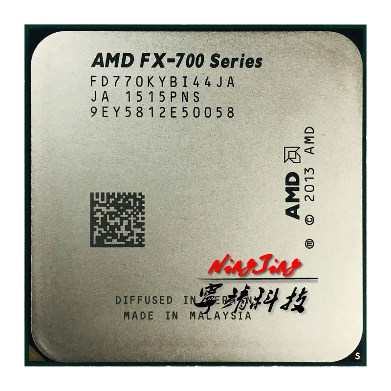 Процессор AMD FX-Series FX-770K FX 770 K 3 5 ГГц четырехъядерный процессор 65 Вт FD770KYBI44JA разъем FM2