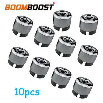 

10pcs For VW Touareg 2004-2014 ABS plastic with triple chrome finish Chrome Wheel Lug Bolt Nut Cap Cover 7L6 601 173A 2ZZ