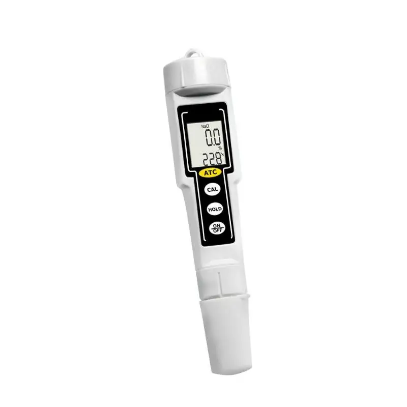 

Waterproof Portable LCD Digital Salinity Tester Salinometer Moisture Meters