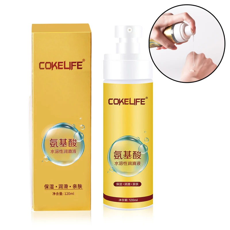 120ML Amino Acid Lubricants Sex Lube Gay Lesbian Anti-pain Lubricant for Anal Vagina Oral Sex Love Oil Water-based Lubrication