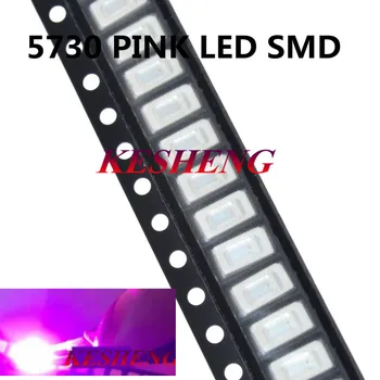 

SMD Chip 5730 5630 Pink LED Diode Surface Mount SMT Beads LED Light-Emitting Diode Lamp High Brightness 800-1000mcd Light 2000PC