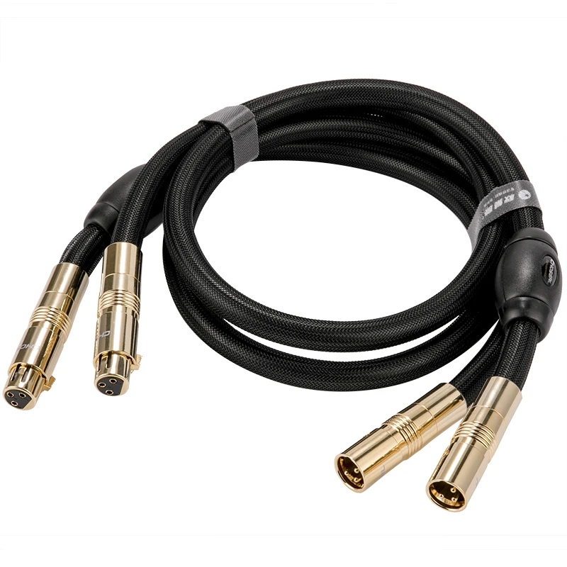 Choseal XLR кабель мужской и женский сбалансированный аудио HIFI одинарный Кристалл