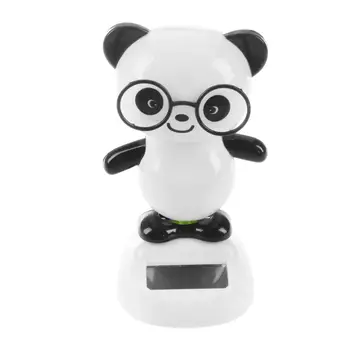 

Solar Power Dancing Figures Panda,Novelty Desk Car Toy Ornament