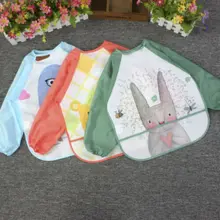 Детский Нагрудник слюнявчик капелька слюнявчик для обеденного кормления водонепроницаемый фартук милый щенок мультфильм нагрудники