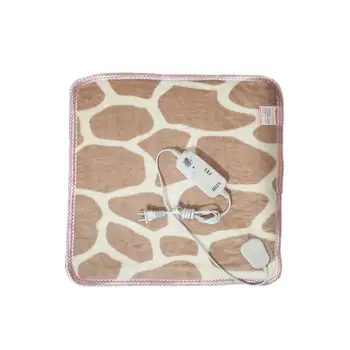 

Electric Heated Pads Soft Flannel Winter Heating Warming Blanket Carpet Sofa Bed Electric Blankets Home Office 45x45cm 220V