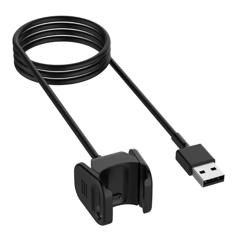 

1m/0.55M Charging Cable USB Charger Dock Adapter Smartwatch Charging Stand for Fitbit Charge 3 Smart Band Watch