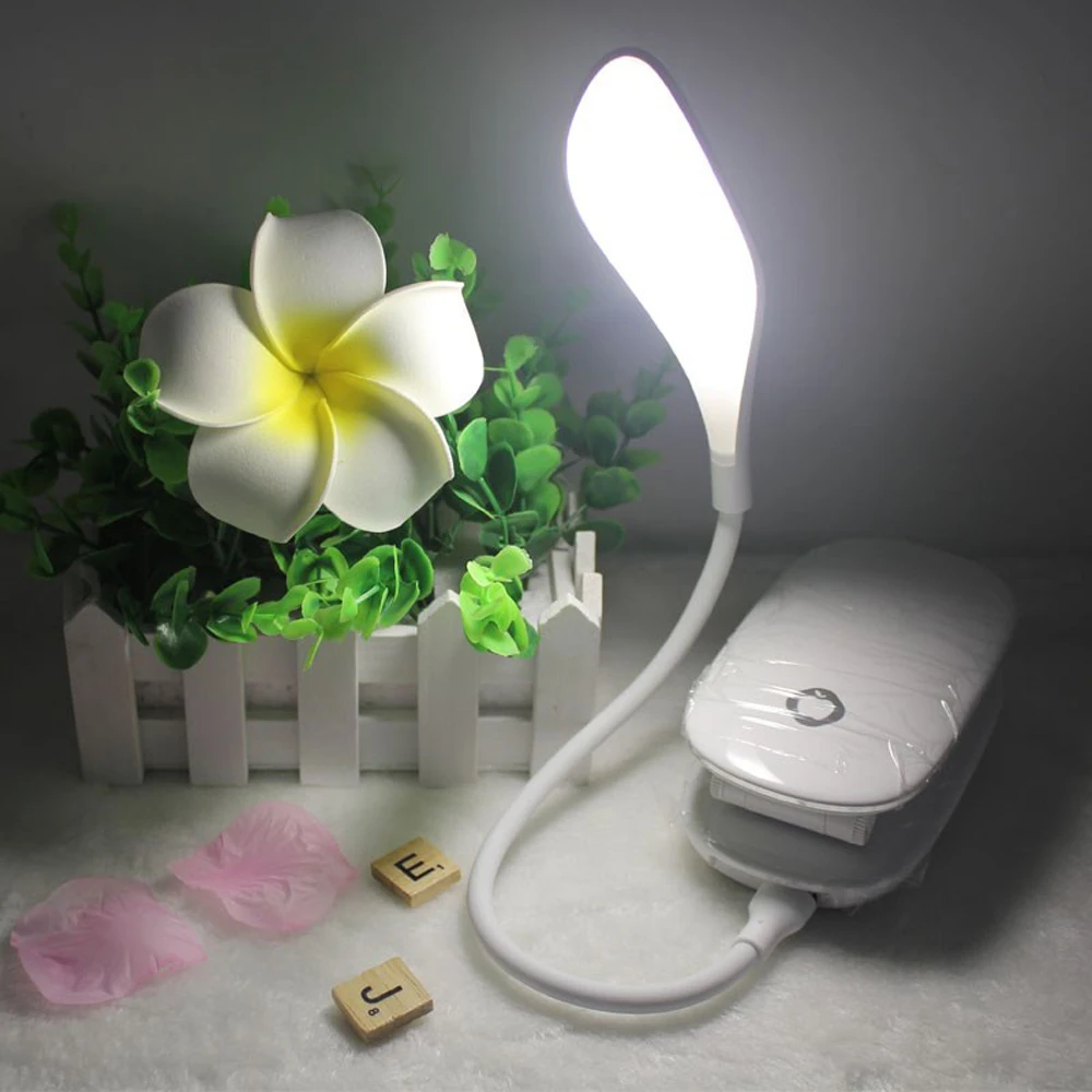 Usb Led Настольная лампа портативная прямоугольная светящаяся Гибкая Flexo