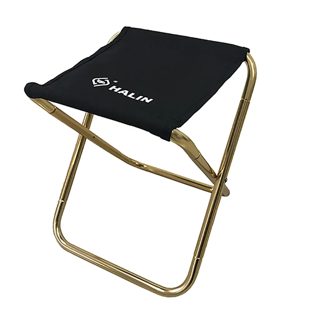 

Portable Folding Stool Super Strong Heavy Duty Outdoor Hiking Camping Folding Chair