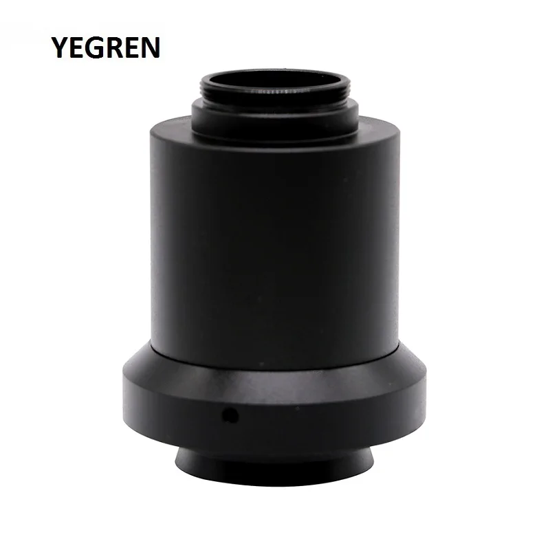 

1X Microscope Phototube C-Mount C Mount CCD & CMOS Camera Adapter Coupler Cmount for Leica HC DM Trinocular Microscope DMR DML