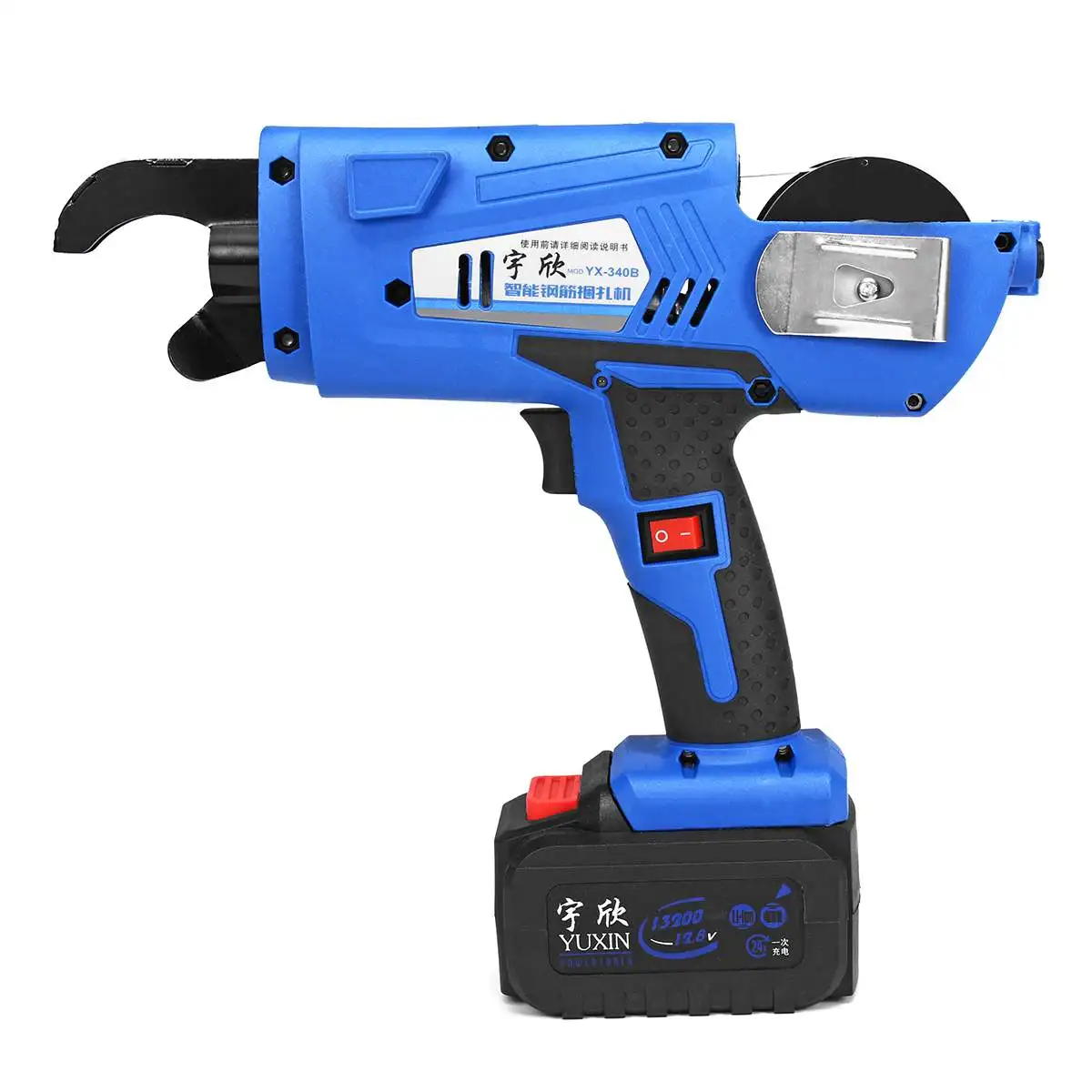 

8mm-34mm Automatic Handheld Rebar Tier Tying Machine Electric Drill Reinforcing Steel Strapping Multifunction Power Tools