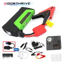 Для бензиновые автомобили мульти с насосом power bank для 12 В автомобиля мини автомобиля пускозарядное устройство для аккумулятора 2 USB