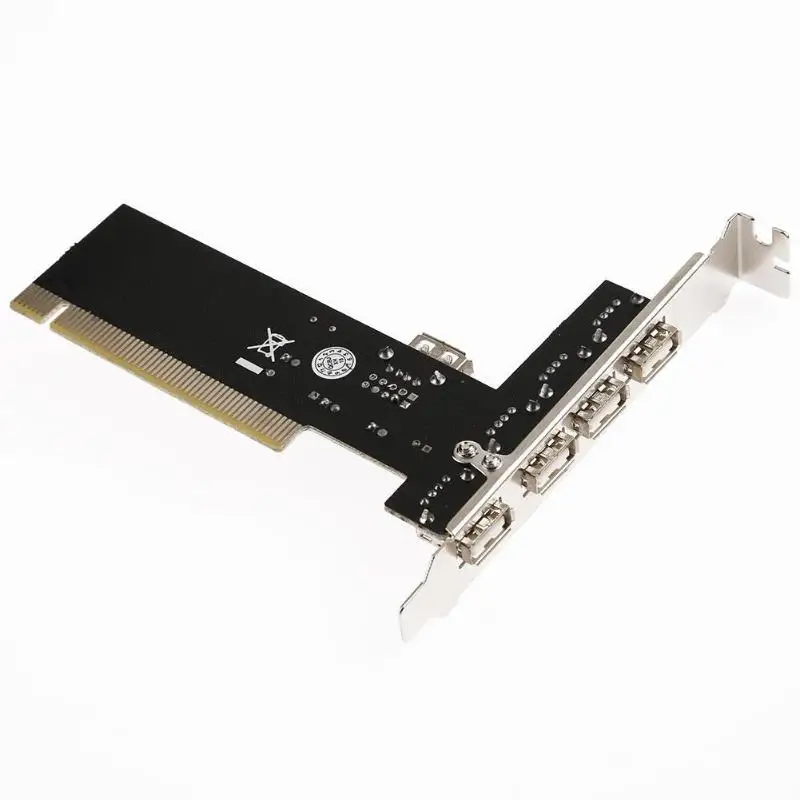4 порта PCI E к USB 2 0 HUB Express Расширенная карта адаптера преобразователя|Платы