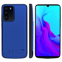 Для huawei P30 Pro Чехол для зарядного устройства 5000 мАч Расширенный тонкий аккумулятор перезаряжаемая Обложка для huawei P30 Pro чехол с подставкой
